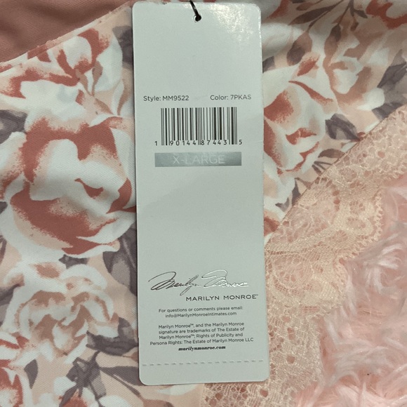 Marilyn Monroe 6 pack Women XL cheeky lace back underwear - Picture 5 of 5